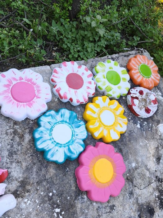 Dale din beton handmade