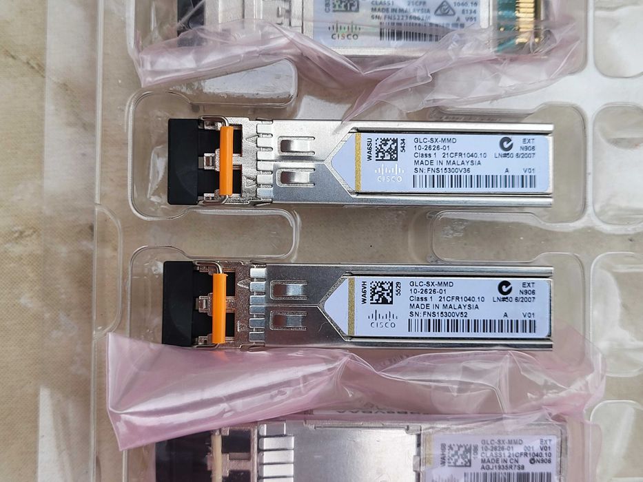 Cisco GLC-t / SFP-10g-sr-s / GLC-sx-mmd