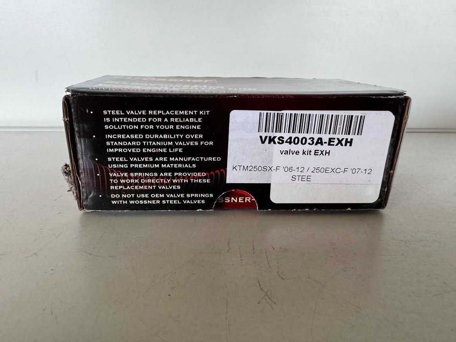 Wossner клапани с пружини KTM SX-F 250 2006- 2012 EXC-F 250 2007- 2012