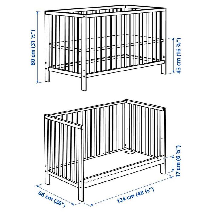 Patut copii / bebelus Ikea (Gulliver) sigilat