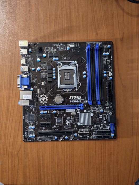 MSI B85M-E45 сокет 1150