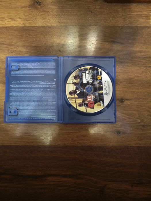 GTA 5 диск на пс 5