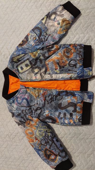 Детско двулицево яке Guess