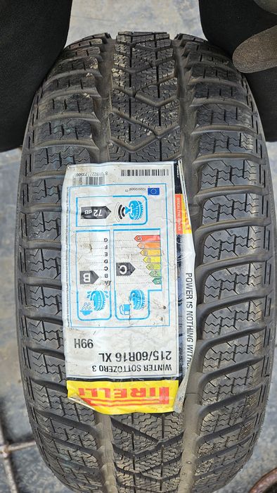 Нова гума 215 60 16 пирели