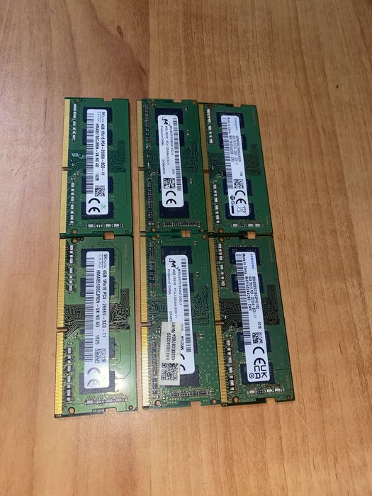 Продам оперативную память DDR4 4GB SO-DIMM для ноутбука