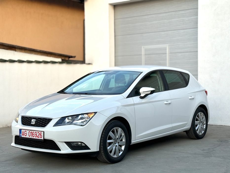 REZERVAT ! Seat Leon 2014 1.2 benzina 85CP RAR Efectuat Carte RO Euro 6 188000km Navigatie Clima Pilot Comenzi Volan