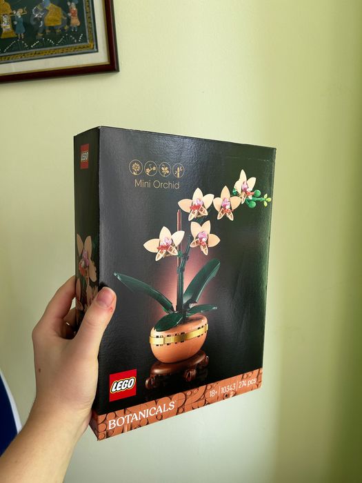 Лего цветя за сглобяване | Lego Mini orchid
