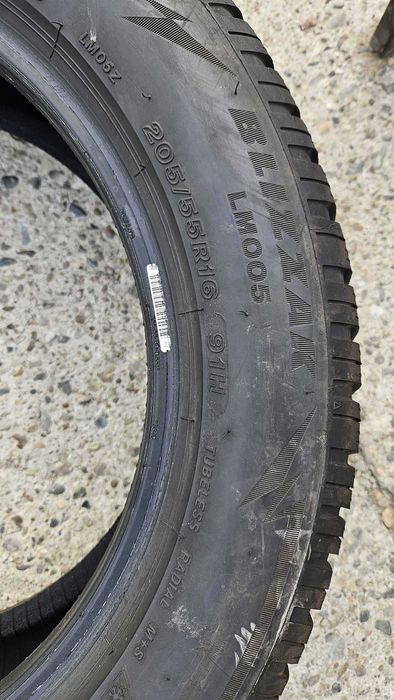 # 205/55 R16 • Iarna • Bridgestone Blizzak LM005 91H | 2 buc | Pret/buc