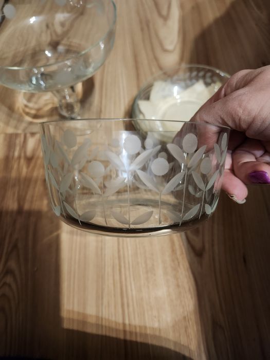 Стъклени купички сет