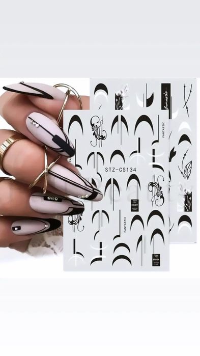 Наклейки для дизайна ногтей