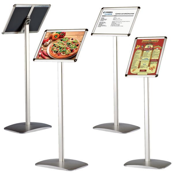 Рекламные стойки информационные Указательные инфо подставки меню