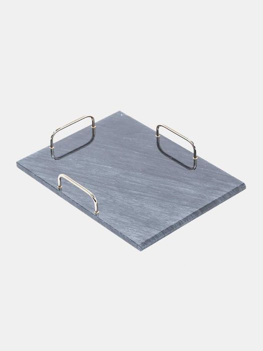 Офисный набор из натурального мрамора "Bestar", черный мрамор, EI - 2