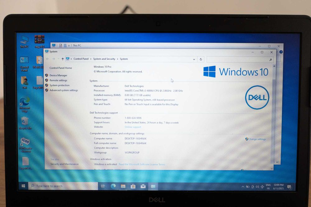 VCDS - Tester VW, AUDI, SKODA, Seat + Laptop Dell i3, 128 GB SSD, 8GB