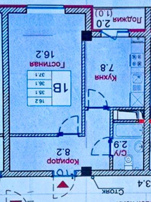 Срочно новостройка 40м всего за 41200уе