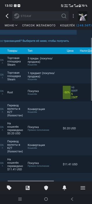 Стим акк раст 100часов
