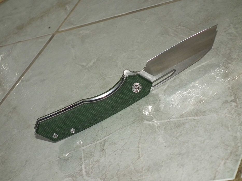 Miguron Keryx briceag tactic, nou, cutie, otel 14C28N, míner micarta, rulmenti ceramici