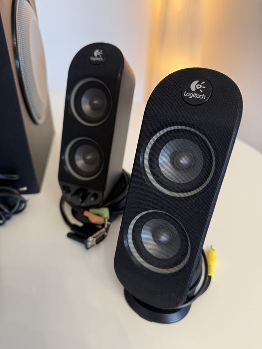 Sistem audio Logitech X-530 5.1 Surround – Subwoofer + 5 sateliți