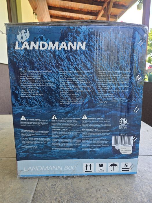 Gratar pe Gaz Landmann 800