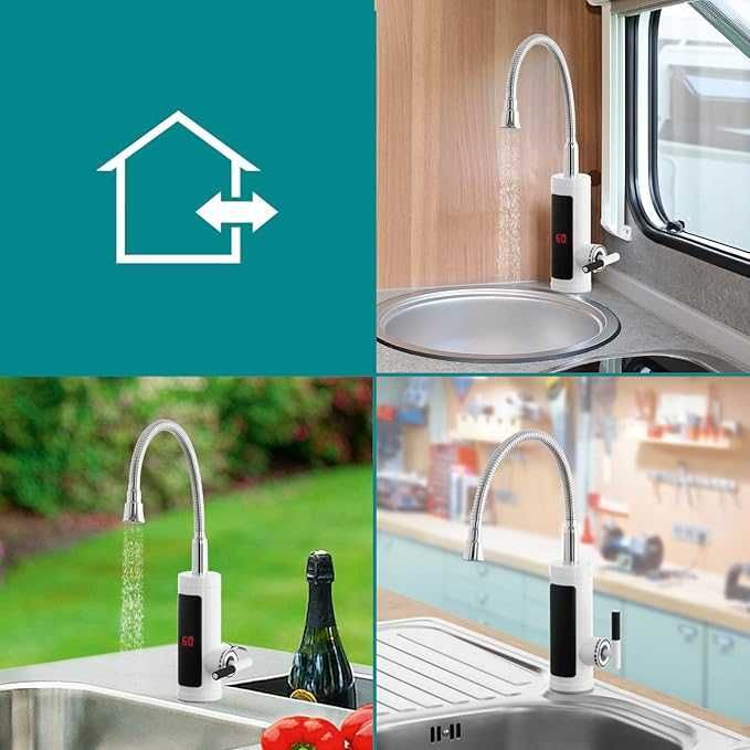 Проточен бойлер с цифров LED дисплей  EASYmaxx