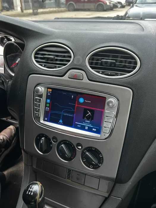 Navigatie Ford Focus 2 Mondeo 4 MK4 S Max Galaxy C Max Kuga Transit Turneo Connect - Carplay Android Auto Wireless, WIFI, Bluetooth, USB, Qled, GPS