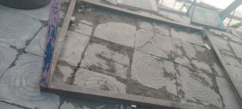 качели железные с 2 качелями