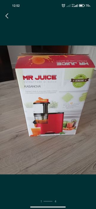 Storcator fructe legume Mr Juice Kasanova Italia