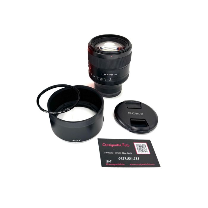 Sony FE 85mm f/1.4 GM