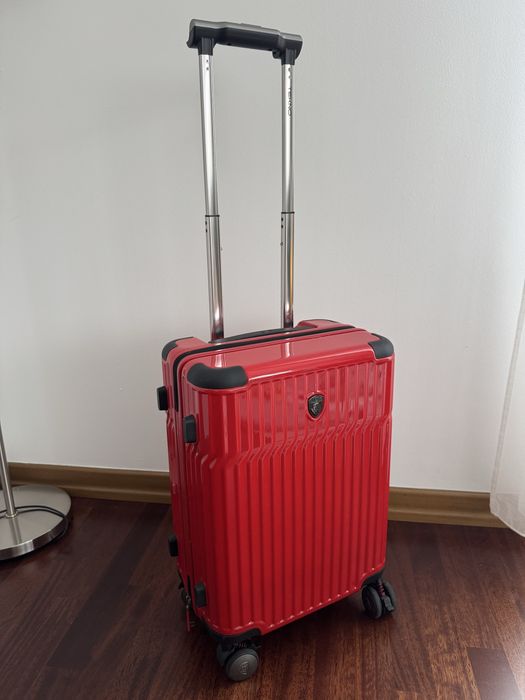 Troler de cabina Heys Tekno, 53cm x 37cm x 23cm, Rosu