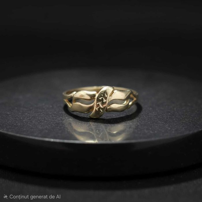 (AG35) Inel aur galben 14k, 1.40gr *2 ani garantie* (B36236)