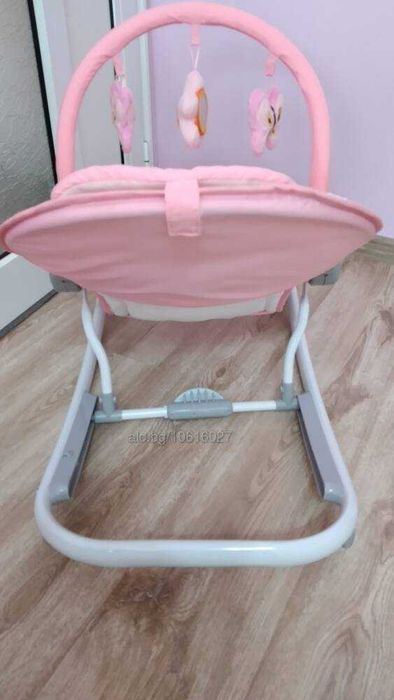 Музикален детски шезлонг