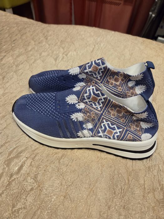 Дамски дънкови спортни обувки