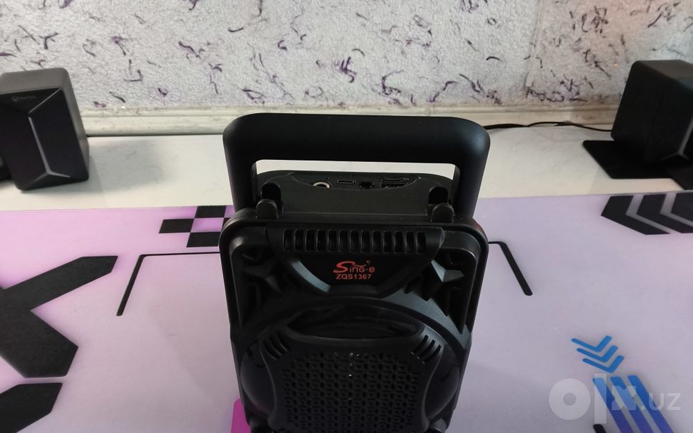 Портативная Bluetooth колонка Sing-e ZQS1367 с подсветкой
