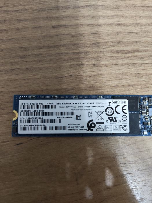 SSD 128 GB SanDisk M2