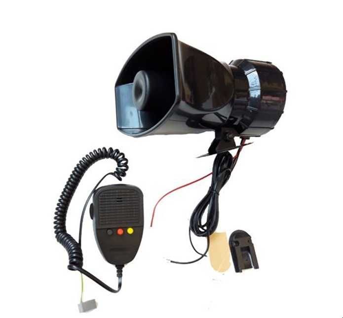 Сирена с Мегафон и 3 Тоналности 50W / 12V