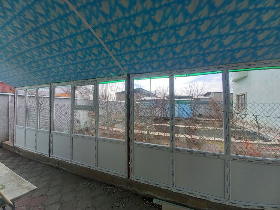 Пластиковие и алюминиевые окно,двер