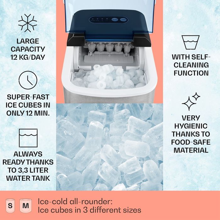 On-The-Rocks aparat de gheață Klarstein