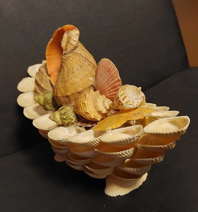 Barca din scoici Decor