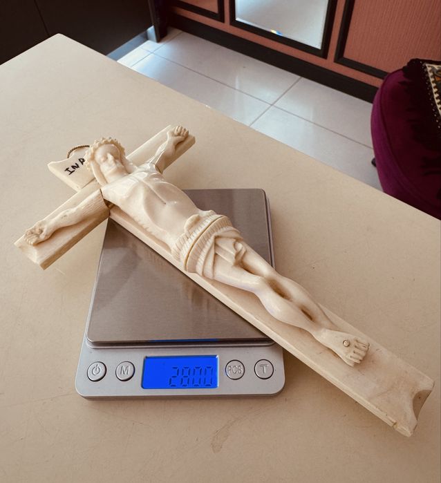 Crucifix cruce fildes piesă veche