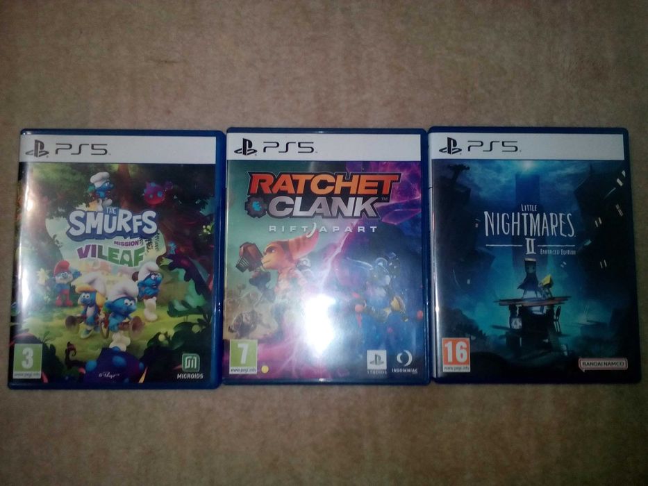 Три   Ps5   игри