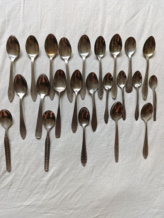 Десертни лъжички, неръждавейка