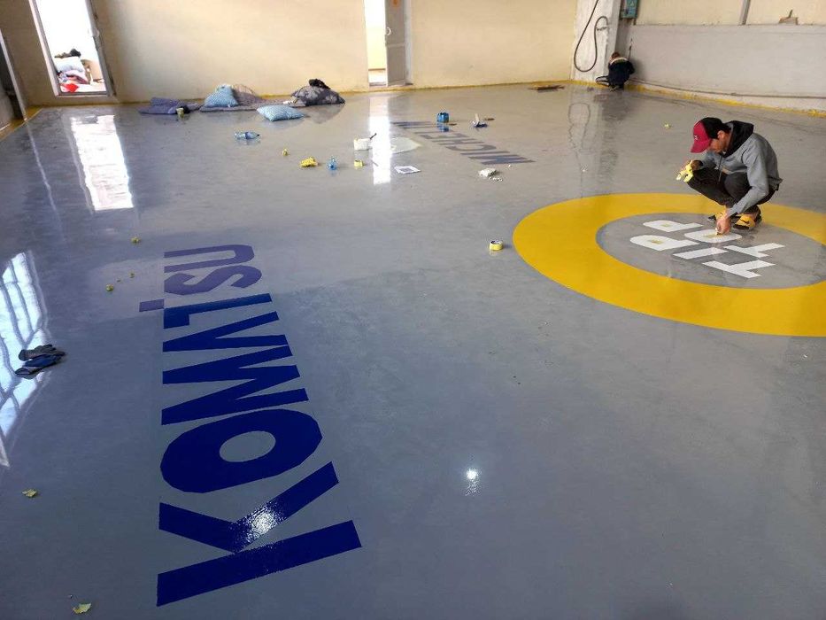 Полимерный наливной пол Расчет под ключ 15 мин ! Бесплатный выезд !