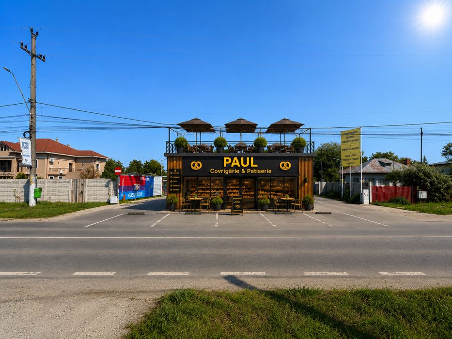 Spatiu comercial 70mp cu terasa Stradal Corbeanca