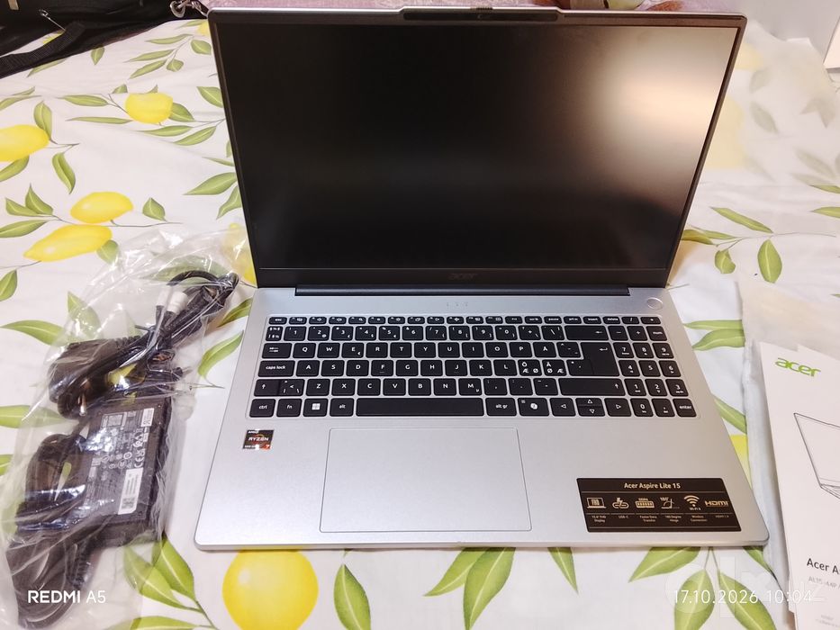 Notebook acer aspire lite 15