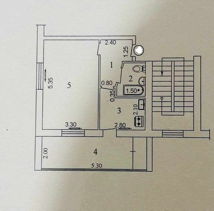 Продажа 1 комнатной квартиры на массиве Ялангач