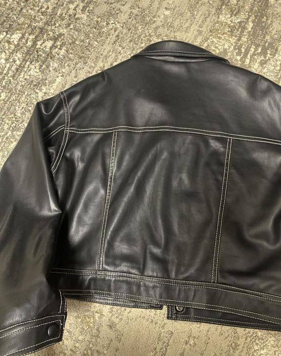 Кожанный   куртка.