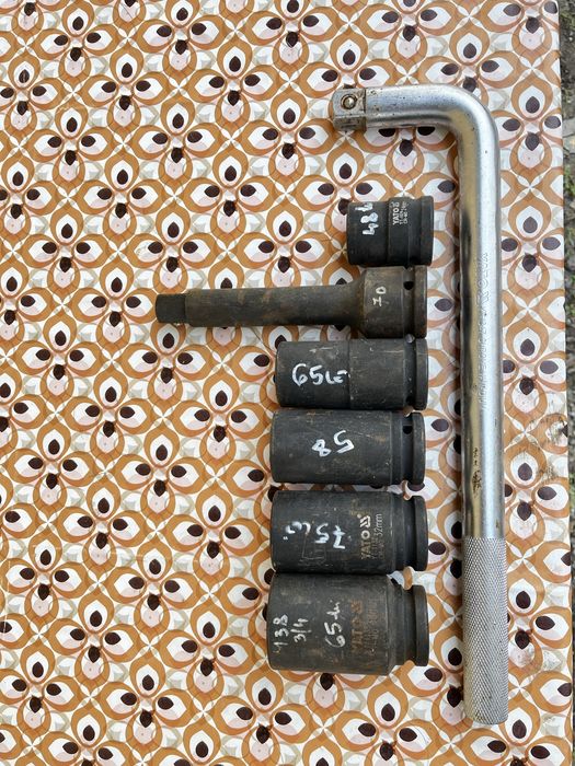 Vand set chei tubulare YATO cu prelungitor