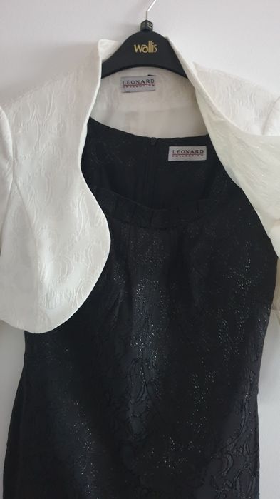 Costum de ocazie, rochie si bolero, S/M