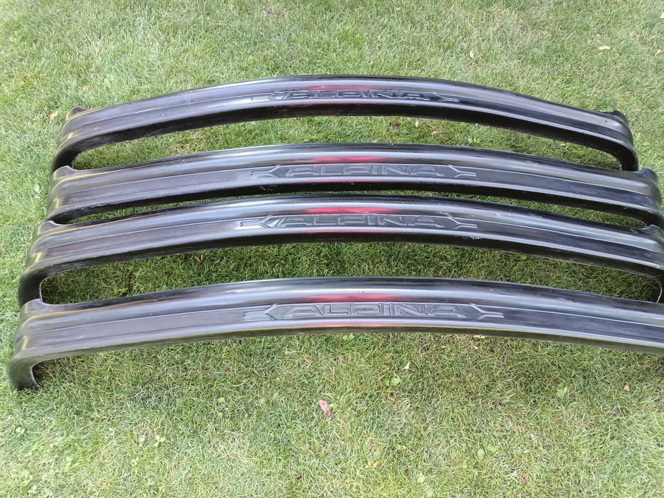 Передняя накладка Альпина на БМВ е38