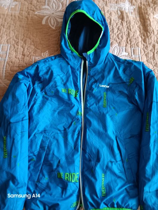 Двулицево зимно яке 12 г. Декатлон