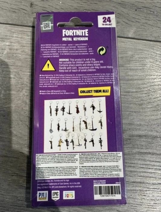 Breloc Metal Fortnite  –  Heavy Assault Rifle Ak47